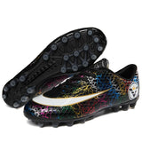  Soccer Shoes Men's Kids Training Football Non-Slip Breathable Athletic Unisex Sneakers Mart Lion - Mart Lion