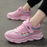 Children Shoes for Girls Autumn and Spring Casual Kids Sports Pink Shoes Suitable for 5-12Y Child MartLion   