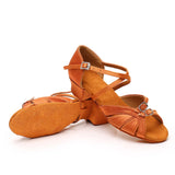 Children Dance Shoes for Girls Women Ballroom Latin Modern Tango Salsa Sandals Stock MartLion   