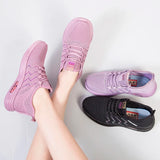 Summer Women Platform Sneakers Purple Mesh Comfort Running Shoes Designer Femme Trainers Buffalo Soft MartLion   