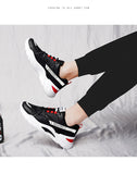 Dad Shoes Men's Casual Sneakers Lace-Up Flats Tenis Trainers Outdoor Walking Footwear Chaussure Homme Mart Lion   