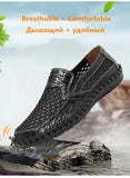 Summer Men's Sneakers Casual Shoes Breathable Mesh Outdoor Lightweight Flat Mart Lion   