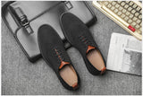 Knitted Mesh Casual Shoes Lightweight Smart Casual Shoes Office Work Footwear Men Shoes MartLion   