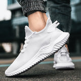 Summer Men's Casual Sneakers Sport Shoes Male Cool Designer Tennis Light Breathable Training Walking Running Mart Lion   