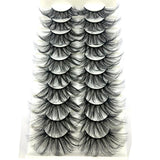 10 pairs natural false eyelashes fake lashes long makeup 3d mink lashes eyelash extension mink eyelashes for beauty MartLion   