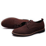 Homme Suede Leather Men Shoes  Casual  Classic Sneakers  Footwear Dress MartLion   