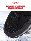 Men's Winter Boots Winter Shoes Snow waterproof non-slip thick fur warm unisex Women Winter degrees MartLion   