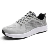 Men's Casual Shoes Breathable Outdoor Mesh Light Sneakers Casual Footwear Mart Lion grey 38 