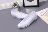 Canvas nurse shoes Solid Women Platform Casual Flat Bottom MartLion   