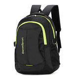 Casual Backpack Large Men's Backpack Nylon Schoolbags For Teenager Boys Laptop Shoulder Bags Mart Lion Green 42CMx30CMx15CM 