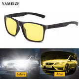 Night Vision Glasses Polarized Sunglasses Driver Goggles Anti-glare Driving Glasses Protective Gears Car Accessries Gafa MartLion   