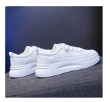 Sneakers Women Shoes Young Ladies Casual Brand White Thick Sole 3cm MartLion   