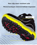 Winter Men's Suede Work Shoes Fur Warm Ankle Boots Outdoor Non-slip Waterproof Snow MartLion   