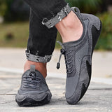 Men's Sneakers Cow Leather Casual Shoes Adult Breathable Driving Loafers Outdoor Slip On Walking Trainers Mart Lion   