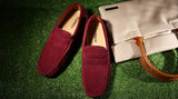 Men's Leather Loafers Casual Shoes Moccasins Slip On Flats Driving Mart Lion   