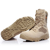 Boots Men's Outdoor Military Combat Lace Up Casual Shoes Keep Warm Sneakers Outdoor Hiking MartLion   