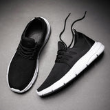 Summer Men's Casual Sport Shoes Mesh Running Sneakers Breathable Designer Tennis Training Jogging Walking Mart Lion   