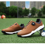 Waterproof Golf Shoes Men's Professiional Golf Footwears Anti Slip Walking Sneakers Outdoor Walking Mart Lion   