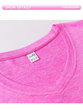  Sports Top For Women Sport Fitness T Shirt Yoga Tops V-neck Quick Dry Running Mart Lion - Mart Lion
