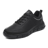 Spring and Autumn Men's Flat Sports Shoes Trendy Outdoor Casual Sports Mart Lion Black and White 39 
