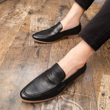 casual shoes breathable men's loafers driving lightweight luxury designers leather MartLion   