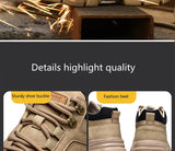 Work Safety Shoes Men's Lightweight Boots Indestructible Work Sneakers Women Kevlar Insole Protective Steel Toe MartLion   