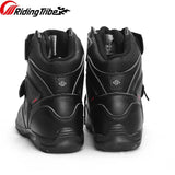 Motorcycle Shoes Men's Woman Ankle Boots Motorbike Riding Protective Non-slip Breathable Off-Road Moto Racing MartLion   