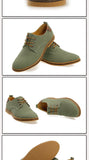 Men's Shoes Casual Canvas Pointed Toe Lace Up Flat Zapatos Hombre Mart Lion   