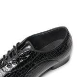 Men's Dance Shoes For Boys Ballroom Latin Shoes Modern Tango Jazz Low Heels Black Salsa MartLion   