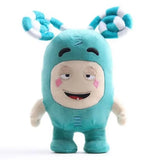 24cm Cartoon Oddbods Anime Plush Toy Treasure of Soldiers Monster Soft Stuffed Toy Fuse Bubbles Zeke Jeff Doll for Kids Gift MartLion H 24cm 