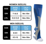  Brothock Compression Socks Nylon Medical Nursing Stockings Specializes Outdoor Cycling Fast-drying Breathable Adult Sports Socks Mart Lion - Mart Lion