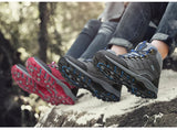 Couple Outdoor Waterproof Hiking Boots Men's Winter Shoes Walking Climbing Hiking Mountain Sport Hunting Woman Sneakers MartLion   