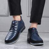 Men's Casual Shoes Retro Style Ankle Boots Formal Dress  Leather Wedding Loafers Designer Office Mart Lion   