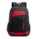Backpack Classical Oxford School Backpack For Men's Women Teenage Charging Travel Large Capacity Laptop Rucksack Mochilas Mart Lion Red  