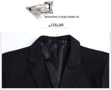 Spring Autumn Suits Men's Smart Casual Slim Fit Korean Solid Color Suits Professional Wear Blazer Jacket Mart Lion   