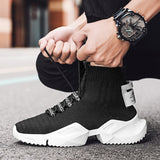 Off-Bound Men's Sport Shoes Chunky Knit Running Breathable Casual Sneakers Light Trainers Walking Tennis Mart Lion   
