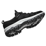 Men's Soft Casual Shoes Summer Breathable Outdoor Mesh Sneakers Light Black Footwear Flat Boys Travel Mart Lion   
