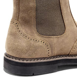 Men's Chelsea Boots Handmade Boot Autumn Winter Faux Suede Retro Ankle Zapatos Hombre Shoes  Hombre MartLion   