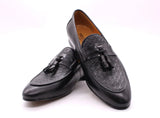 Men's Tassel Loafers Genuine Leather Luxury Slip on Dress Shoes Party Wedding Casual MartLion   