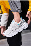 Luxury Men's Casual Shoes Hip Pop Sneakers Adult Sport Trainers Mesh Chaussure Homme Zapatillas Mart Lion   