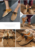 Knitting Fisherman Shoes Men's Spring Autumn Loafers Espadrilles Sneakers Trend Mart Lion   