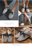 Fisherman Shoes Breathable Espadrilles Men's Casual Linen Summer Canvas Sneakers Mart Lion   