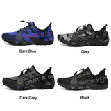 Camouflage Men's Sneakers Breathable Mesh Casual Shoes Outdoor Lace Up Army Sport Military Zapatillas Hombre Mart Lion   