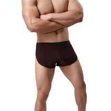 Male Panties Underwear Boxers Breathable Men Boxer  Side Split Underpants Shorts Sleepwear MartLion   