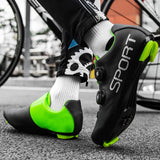 cycling shoes men's road Bicycle breathable self-locking Biking outdoor Sneakers Mart Lion   