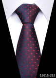 Tie For Men's Newest design Factory 7.5 cm Necktie Yellow Plaid Shirt Accessories Abraham Lincoln's birthday MartLion 12615-252  