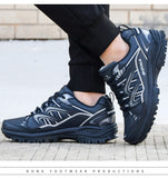 Designers Hiking Shoes  Mountain Climbing Trekking Cow Split Sport Walking Men's Trendy Sneakers Mart Lion   