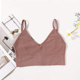 Seamless Bra Sports Bras For Women U-shape Back Crop Tops Female Bralette C Lingerie Brassiere Women MartLion   