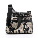 Nylon Women Shoulder Bags Luxury Handbags Designer Travel Shopper Ladies Crossbody Tote Mart Lion Elephant  