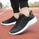 summer men's shoes breathable mesh lightweight running socks outdoor casual sports Mart Lion   